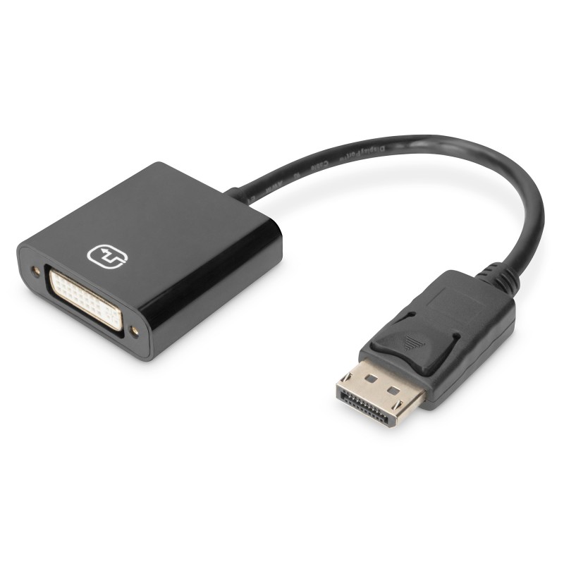 Digitus Adattatore attivo Convertitore DisplayPort, da DP a DVI Digitus Adattatore attivo Convertitore DisplayPort, da DP a DVI