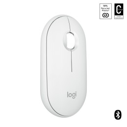 Logitech Pebble 2 M350s mouse Ambidestro RF senza fili + Bluetooth Ottico 4000 DPI