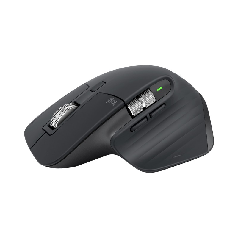 Logitech MX Master 3S mouse Mano destra RF senza fili + Bluetooth Laser 8000 DPI