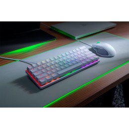 Razer Huntsman Mini tastiera USB QWERTY Inglese Bianco