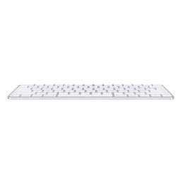 Apple Magic tastiera USB + Bluetooth Inglese US Alluminio, Bianco