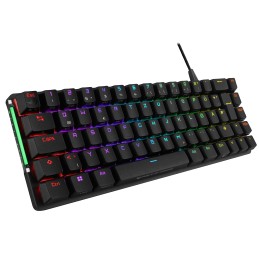 ASUS ROG Falchion Ace BLK tastiera USB QWERTZ Tedesco Nero