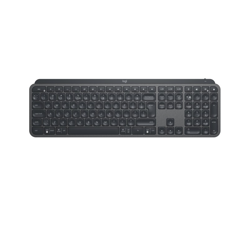 Logitech Mx Keys For Business tastiera Bluetooth Tedesco Grafite