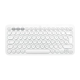 Logitech K380 for Mac Multi-Device Bluetooth Keyboard tastiera QWERTZ Tedesco Bianco