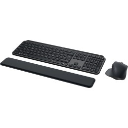 Logitech MX Keys S Combo tastiera Mouse incluso RF senza fili + Bluetooth QWERTZ Tedesco Grafite