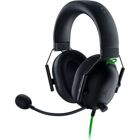 Razer Blackshark V2 X Auricolare Cablato A Padiglione Giocare Nero, Verde