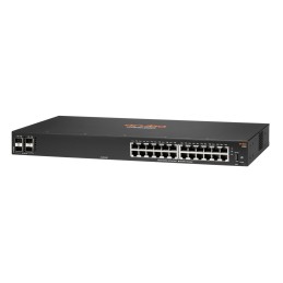 Aruba 6100 24G 4SFP+ Gestito L3 Gigabit Ethernet (10 100 1000) 1U Nero
