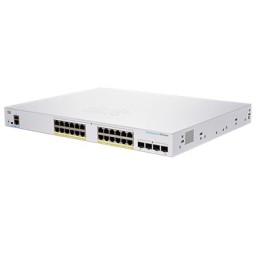 Cisco CBS350-24FP-4G-EU switch di rete Gestito L2 L3 Gigabit Ethernet (10 100 1000) Argento
