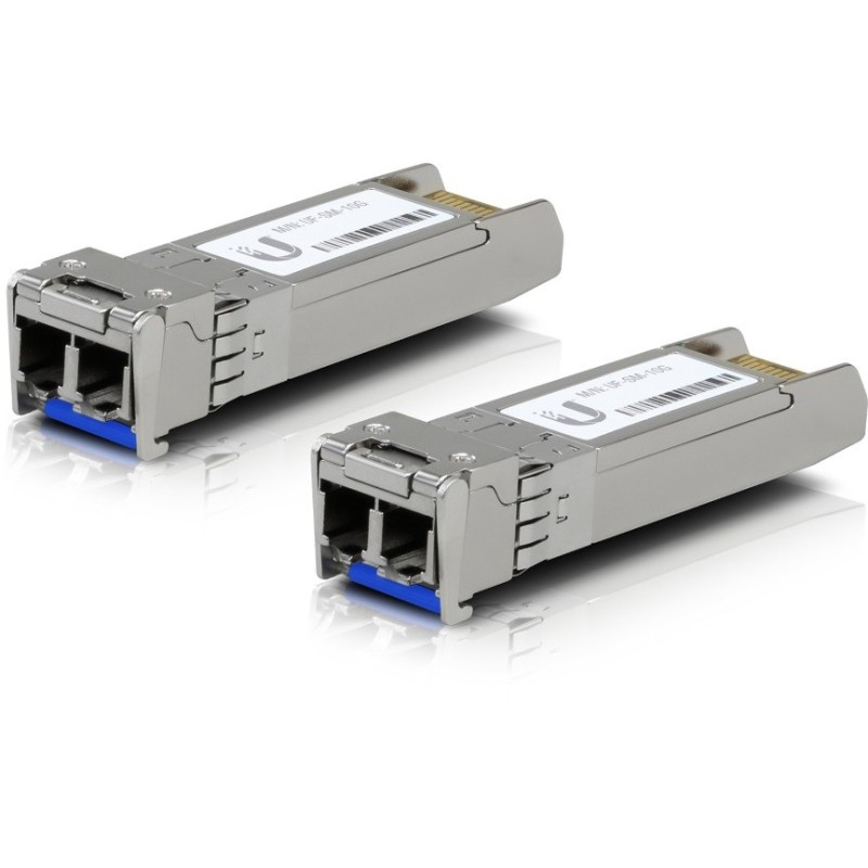 Ubiquiti UACC-OM-SM-10G-D-2 modulo del ricetrasmettitore di rete Fibra ottica 10000 Mbit s SFP+ 1310 nm