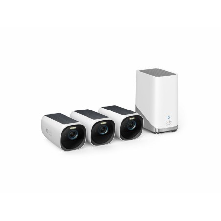 Eufy eufyCam S330 (eufyCam 3) 3-Cam Kit Scatola Telecamera di sicurezza IP Esterno 3840 x 2160 Pixel Parete