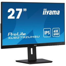 iiyama ProLite XUB2792UHSU-B5 Monitor PC 68,6 cm (27") 3840 x 2160 Pixel 4K Ultra HD LED Nero