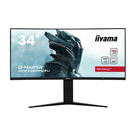 iiyama G-MASTER GCB3480WQSU-B1 Monitor PC 86,4 cm (34") 3440 x 1440 Pixel UltraWide Quad HD LCD Nero