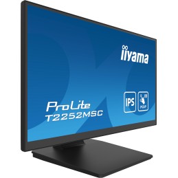 iiyama ProLite T2252MSC-B2 Monitor PC 54,6 cm (21.5") 1920 x 1080 Pixel Full HD LCD Touch screen Nero