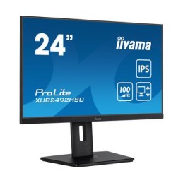 iiyama XUB2492HSU-B6 Monitor PC 60,5 cm (23.8") 1920 x 1080 Pixel Full HD LED Nero