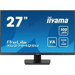 iiyama ProLite XU2794QSU-B6 Monitor PC 68,6 cm (27") 2560 x 1440 Pixel Wide Quad HD LCD Nero