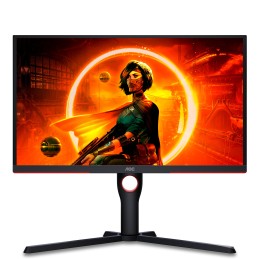 AOC G3 25G3ZM BK Monitor PC 62,2 cm (24.5") 1920 x 1080 Pixel Full HD Nero, Rosso