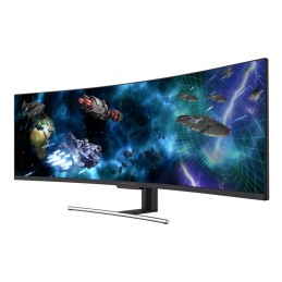 LC-Power LC-M49-DFHD-144-C-Q LED display 124,5 cm (49") 3840 x 1080 Pixel UltraWide Full HD QLED Nero