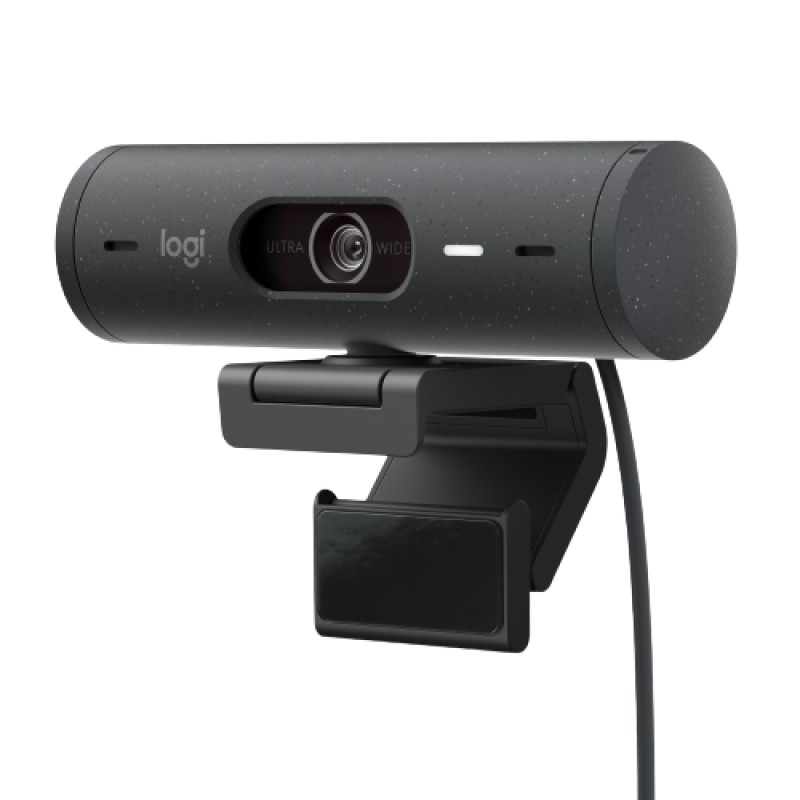 Logitech Brio 500 Full HD USB-C Webcam, Graphite