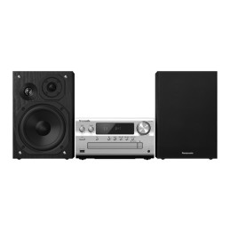 Panasonic SC-PMX802E-S set audio da casa Mini impianto audio domestico 120 W Nero, Argento
