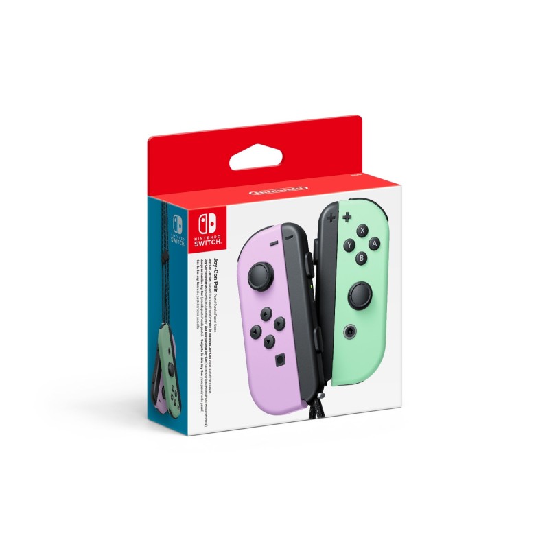 Nintendo Switch Controller Joy-Con 2er pastell-lila pastell-grün