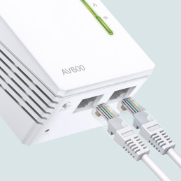 TP-Link TL-WPA4220 600 Mbit s Collegamento ethernet LAN Wi-Fi Bianco 1 pz