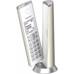 Panasonic KX-TGK220 Telefono DECT Identificatore di chiamata Champagne