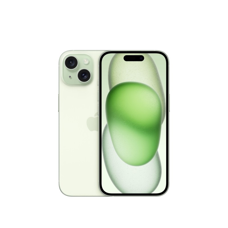 Apple iPhone 15 15,5 cm (6.1") Doppia SIM iOS 17 5G USB tipo-C 512 GB Verde Apple iPhone 15 15,5 cm (6.1") Doppia SIM iOS 17 5G USB tipo-C 512 GB Verde