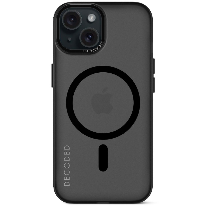 Decoded Recycled Plastic Backcover iPhone 15 Black