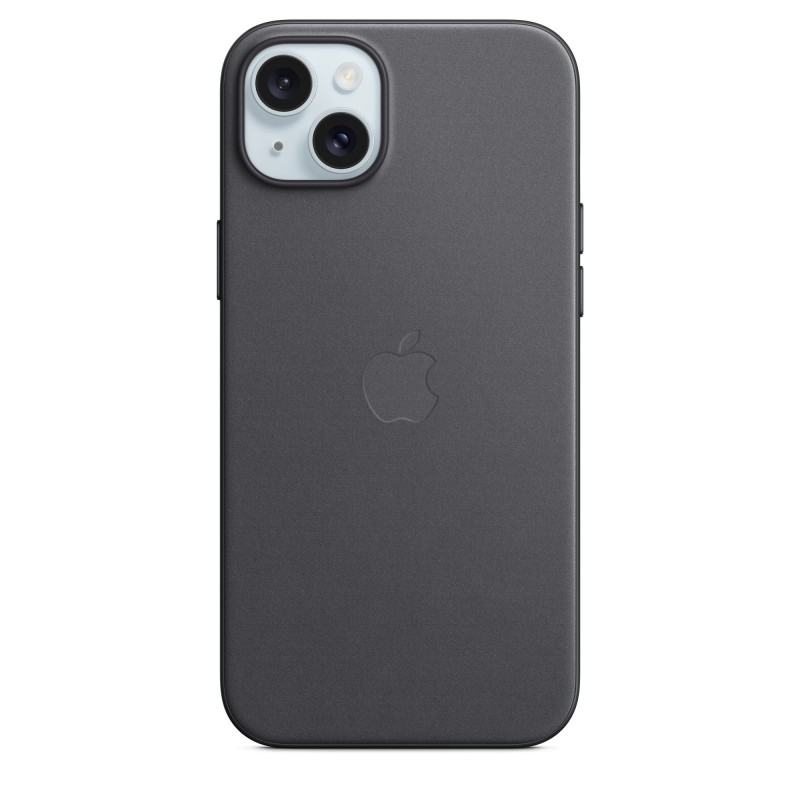 Apple Original iPhone 15 Plus Feingewebe Case mit MagSafe - Schwarz