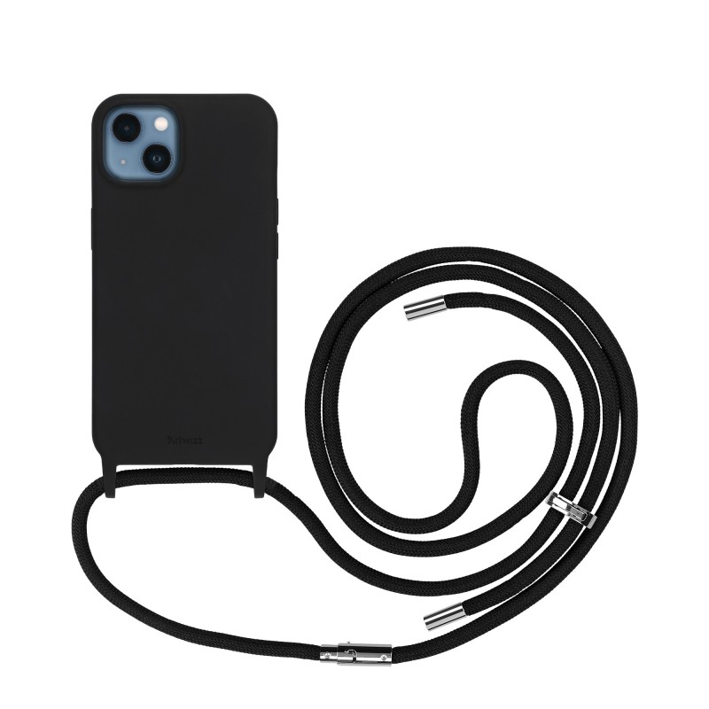 Artwizz HangOn Case Silicone für iPhone 14 Plus schwarz