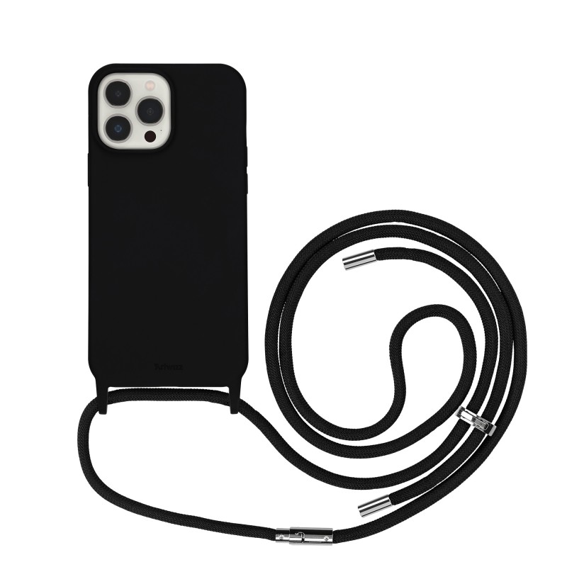 Artwizz HangOn Case Silicone für iPhone 14 Pro Max schwarz