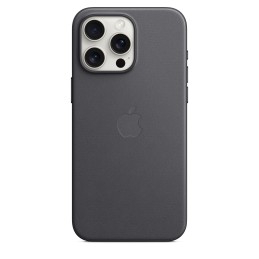 Apple Custodia MagSafe in tessuto Finewoven per iPhone 15 Pro Max - Nero