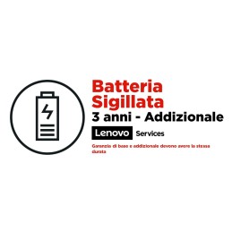 Lenovo 3Y Sealed Battery Replacement 1 licenza e 3 anno i