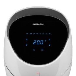 MEDION MD 19279 Singolo 5 L Indipendente 2000 W Friggitrice ad aria calda Bianco