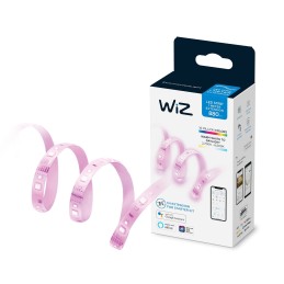 WiZ Striscia LED WiFi, Estensione, Luce Bianca o Colorata Dimmerabile, 1 M, 20W, Tecnologia SpaceSense, Controllo Vocale
