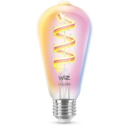 WiZ Lampadina a filamento trasparente 40 W ST64 E27
