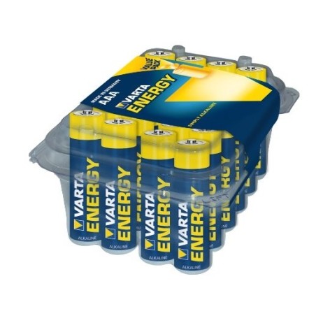 Varta Alkaline, AAA, 24 pack Batteria monouso Mini Stilo AAA Alcalino