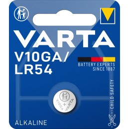 Varta ALKALINE V10GA, LR54 (Batteria Speciale, 1.5V ) Blister da 1