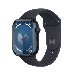 Apple Watch Series 9 45 mm Digitale 396 x 484 Pixel Touch screen Nero Wi-Fi GPS (satellitare)