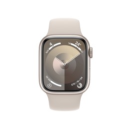 Apple Watch Series 9 41 mm Digitale 352 x 430 Pixel Touch screen Beige Wi-Fi GPS (satellitare)