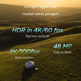DJI Mini 4 Pro 4 rotori Quadrirotore 48 MP 3840 x 2160 Pixel 2590 mAh Nero, Bianco