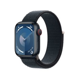 Apple Watch Series 9 41 mm Digitale 352 x 430 Pixel Touch screen 4G Nero Wi-Fi GPS (satellitare)