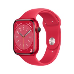 Apple Watch Series 8 OLED 45 mm Digitale 396 x 484 Pixel Touch screen 4G Rosso Wi-Fi GPS (satellitare)