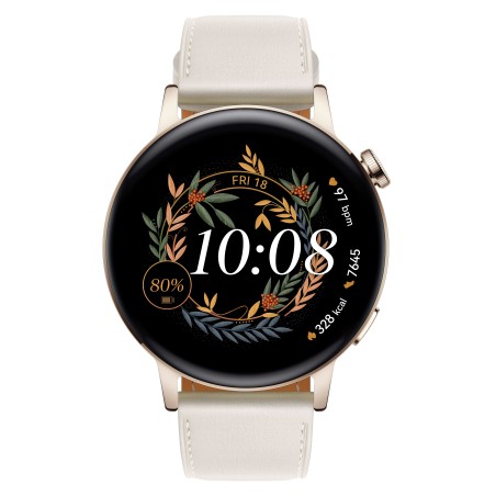 Huawei WATCH GT 3 3,35 cm (1.32") AMOLED 42 mm Digitale 466 x 466 Pixel Touch screen Oro GPS (satellitare)