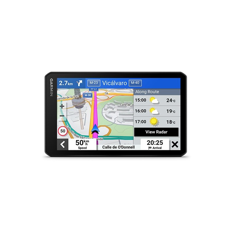 Garmin DriveCam 76 navigatore Palmare Fisso 17,6 cm (6.95") TFT Touch screen 271 g Nero Garmin DriveCam 76 navigatore Palmare Fisso 17,6 cm (6.95") TFT Touch screen 271 g Nero