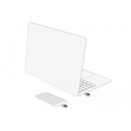 DeLOCK 54084 unità flash USB 64 GB USB tipo-C 3.2 Gen 1 (3.1 Gen 1) Argento