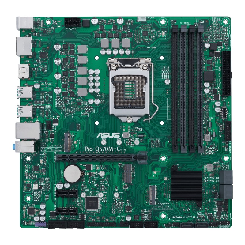 Pro Q570M-C/CSM - Motherboard - micro ATX - LGA1200-Sockel - Q570 Chipsatz - ...