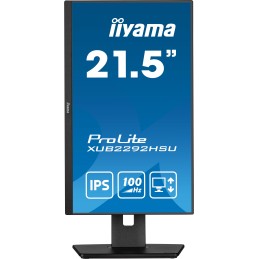 iiyama ProLite XUB2292HSU-B6 Monitor PC 55,9 cm (22") 1920 x 1080 Pixel Full HD LED Nero