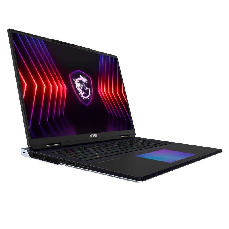 MSI Titanium 18 HX A14VIG-068 Intel® CoreTM i9 i9-14900HX Laptop 45.7 cm (18") UHD+ 128 GB DDR5 - TASTIERA QWERTZ