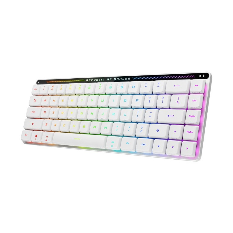 ASUS ROG Falchion RX Low Profile Kabellose Gaming Tastatur weiß